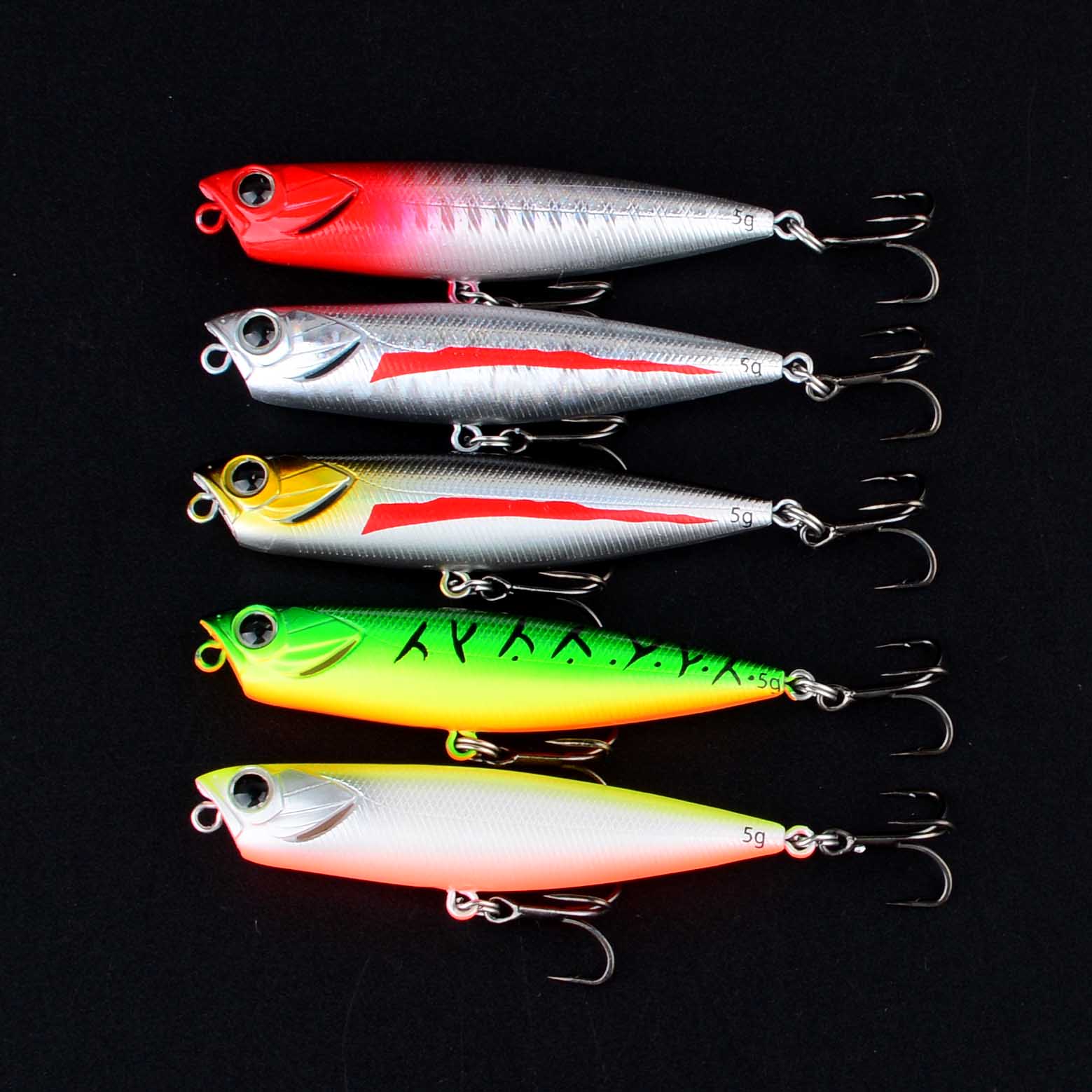 Fishing Hook Treble - 1 шт. 5г 10г 14г Попперы-приманки