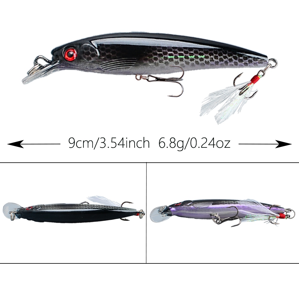 Набор из 10 бионических приман – обзор и цена Fishing Hook Treble