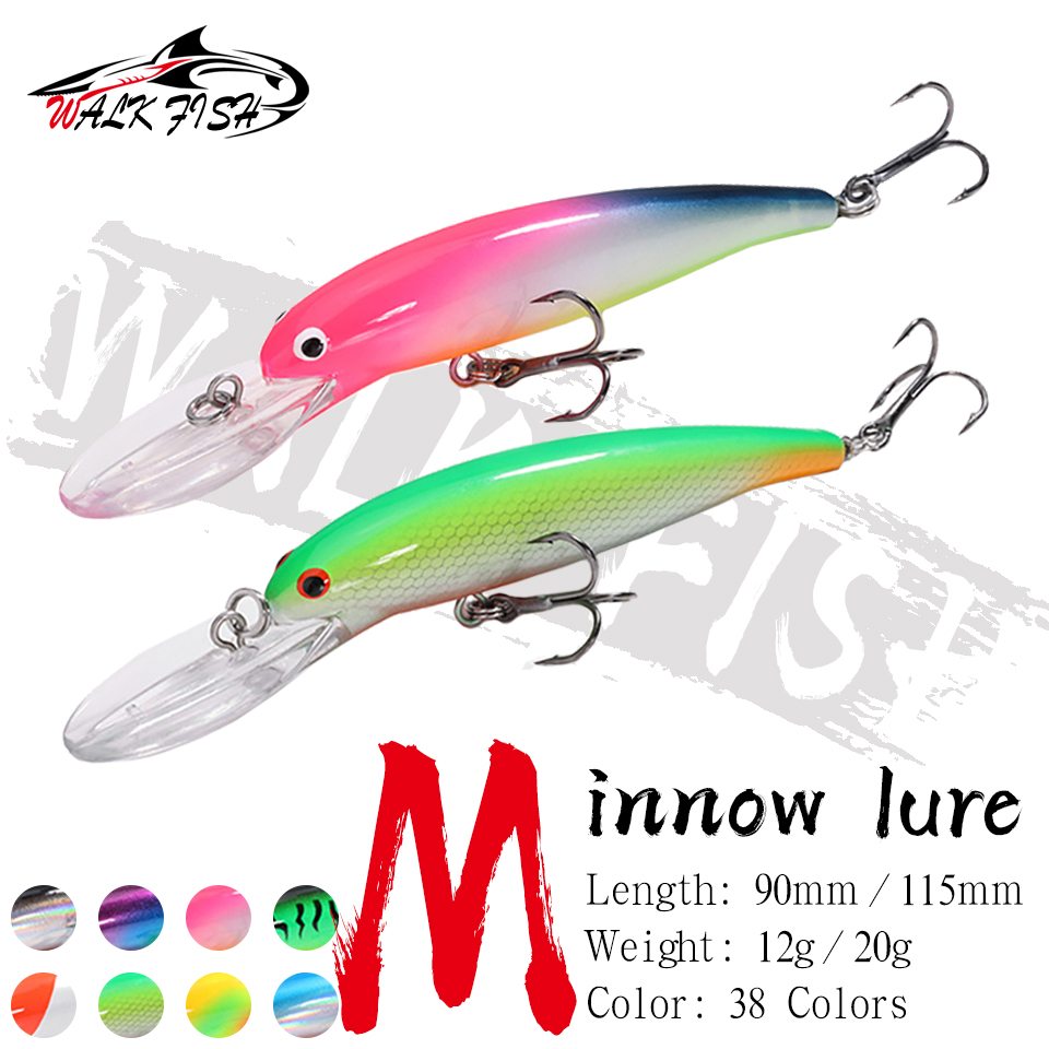 WALK FISH, 12 г, 20 г, плавающ – обзор и цена Fishing Hook Size