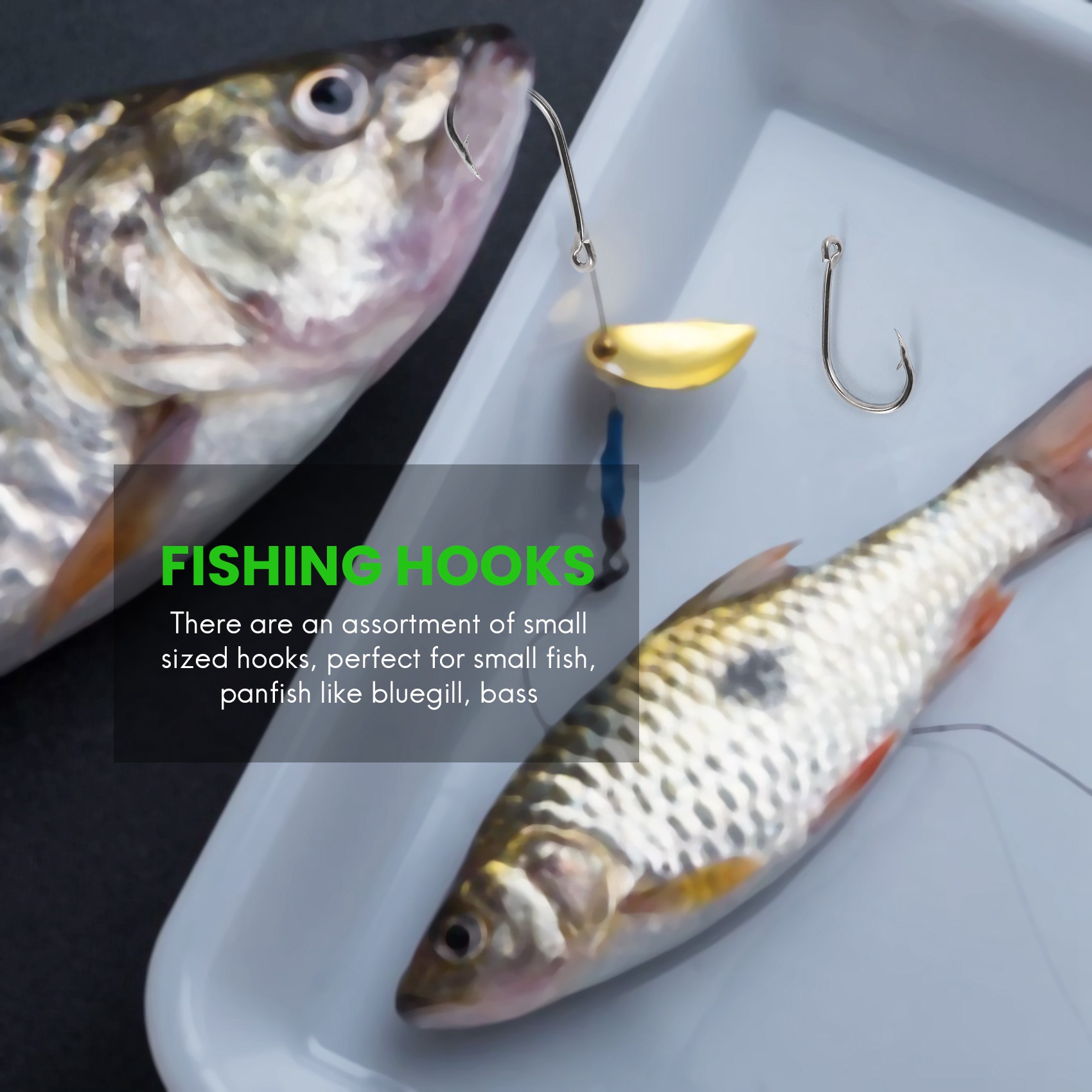 Новинка 500 шт./комплект, смеш – обзор и цена Fishing Hook Size