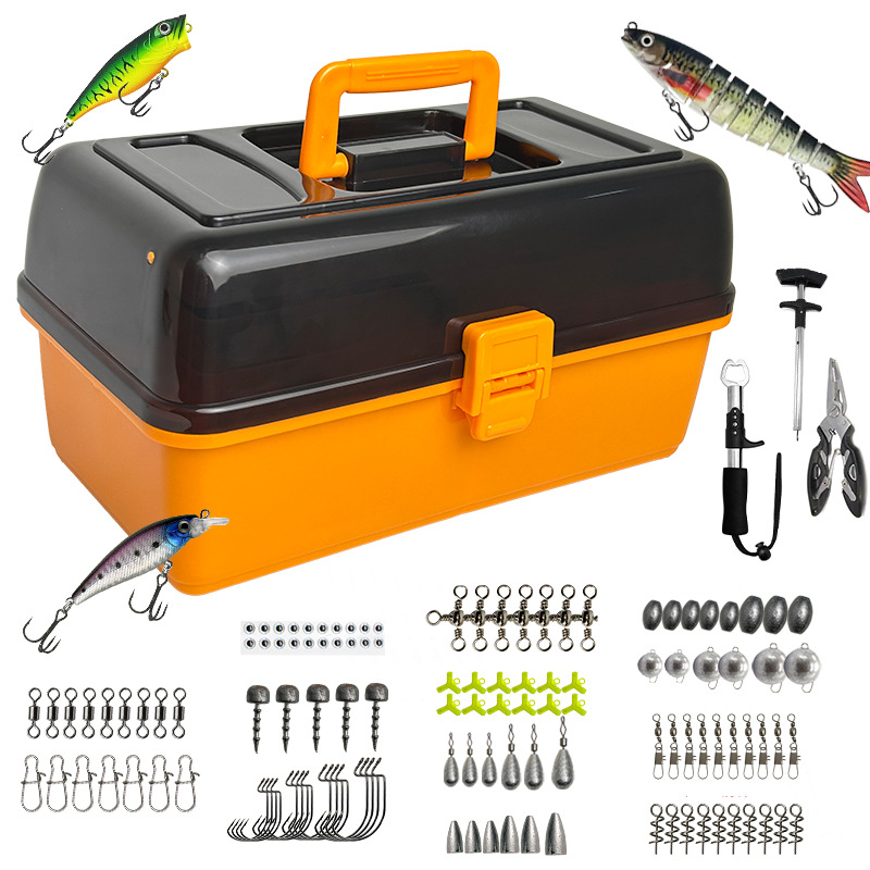 Большой набор из 547 предметов – обзор и цена Fishing Hook Box