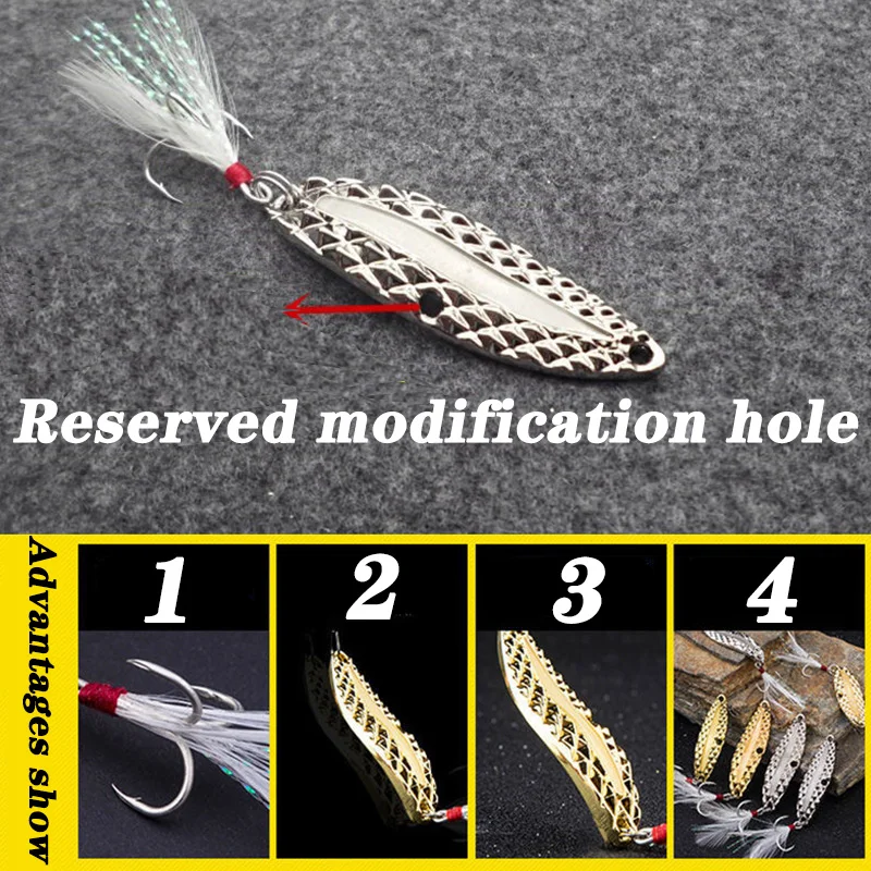 1 шт., металлическая светящаяс – обзор и цена Fishing Hook Treble