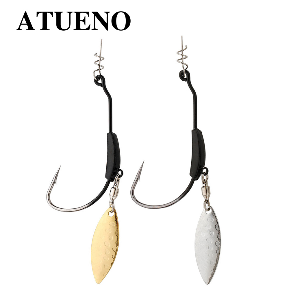 ATUENO 4 шт. офсетные рыболовн – обзор и цена Fishing Hook Offset