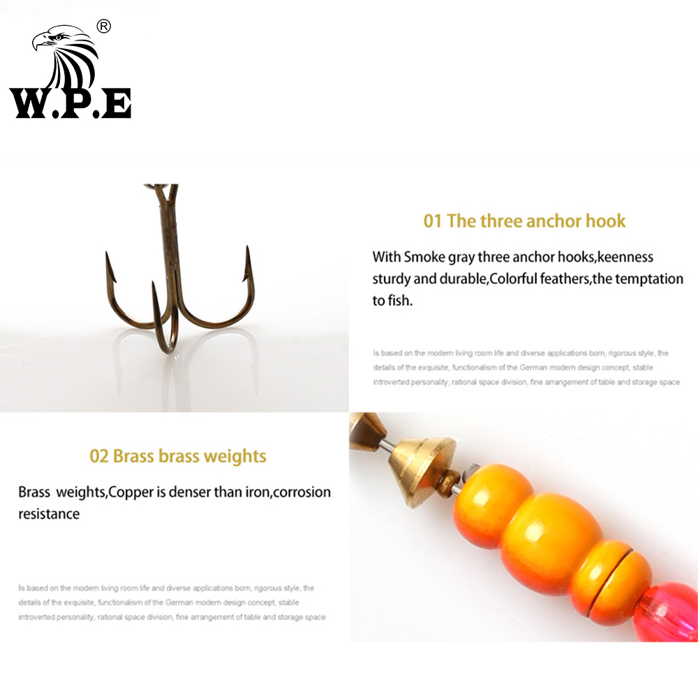 W.P.E Совершенно новая приманк – обзор и цена Fishing Hook Treble