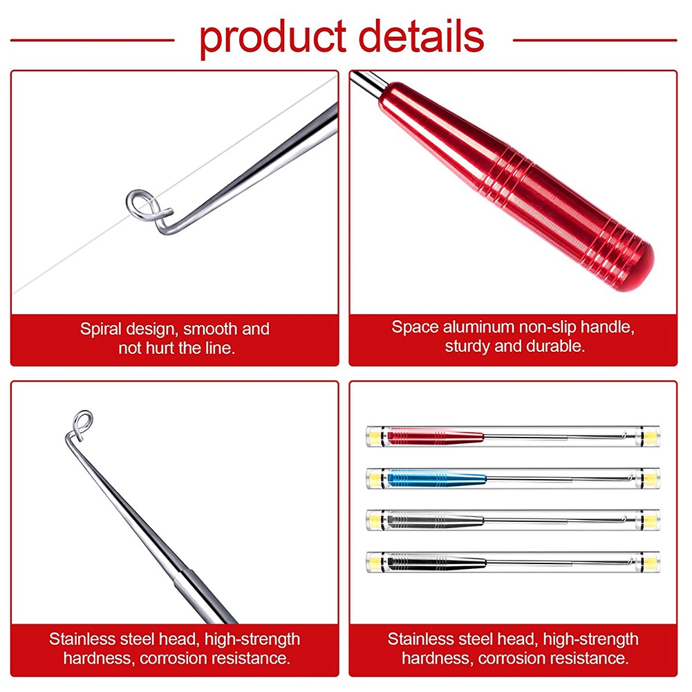 【НОВИНКА B63C】 Набор из 4 инст – обзор и цена Fishing Hook Remover