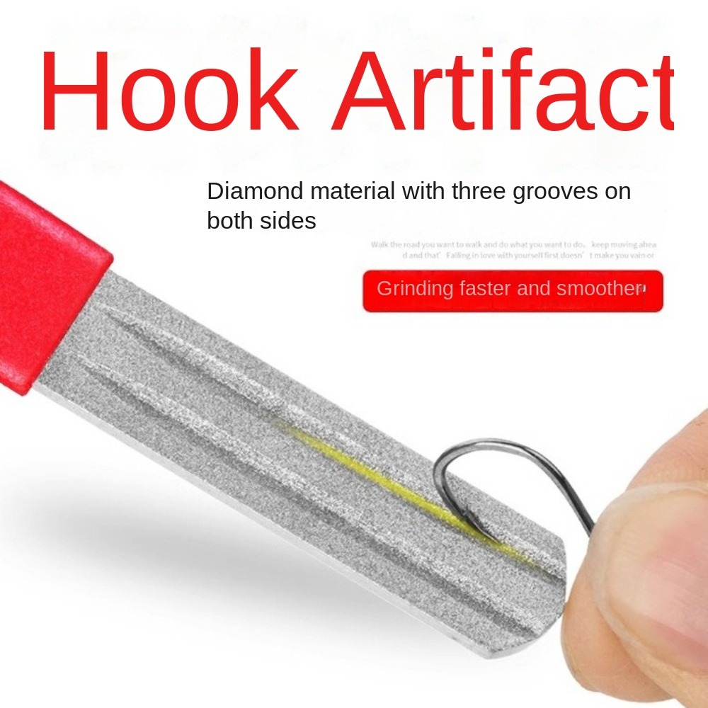 2 шт. двусторонней точилки для – обзор и цена Fishing Hook Sharpener